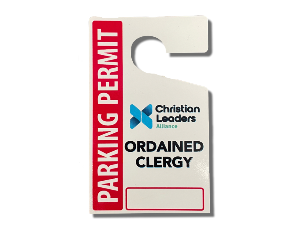 Clergy Parking Pass