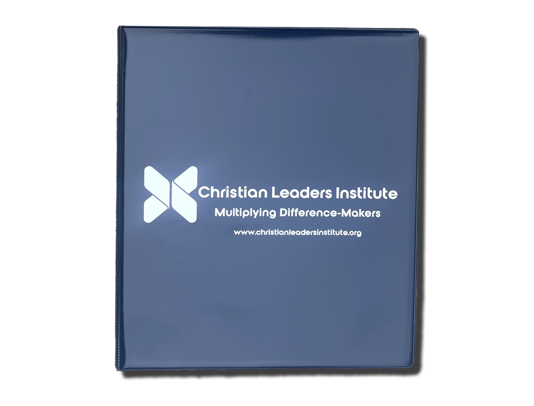 Christian Leaders Institute 3 Ring Binder