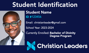 Degree Student ID $30.00