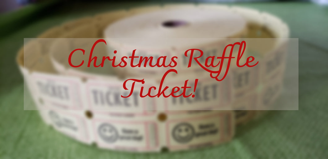 Christmas Raffle Ticket