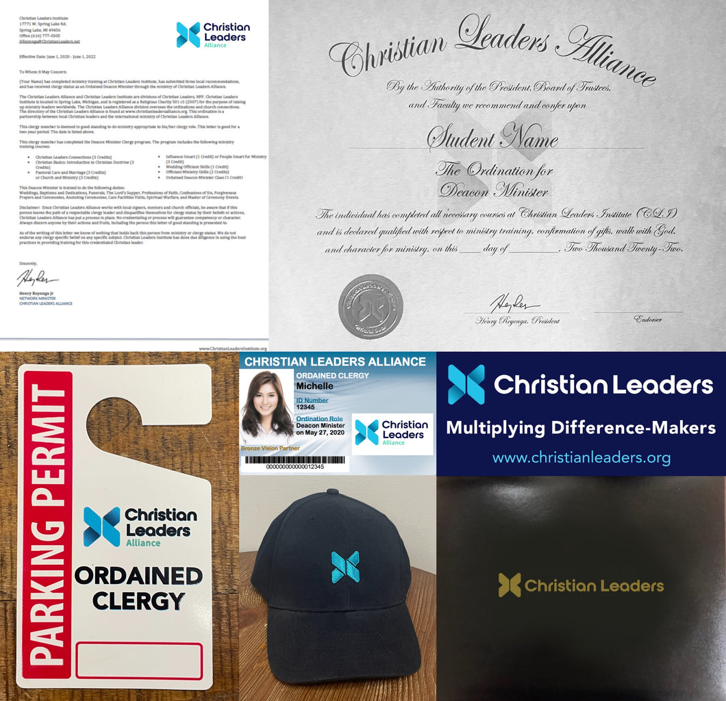 Ordained Minister Clergy Kit (Plus)