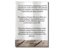 Load image into Gallery viewer, Christian Leaders Planner - Ministry Tools Edition