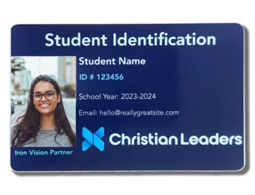 Christian Leaders Student ID Card – Christian Leaders Ministries
