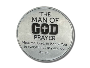 Man of God Prayer Visor Clip